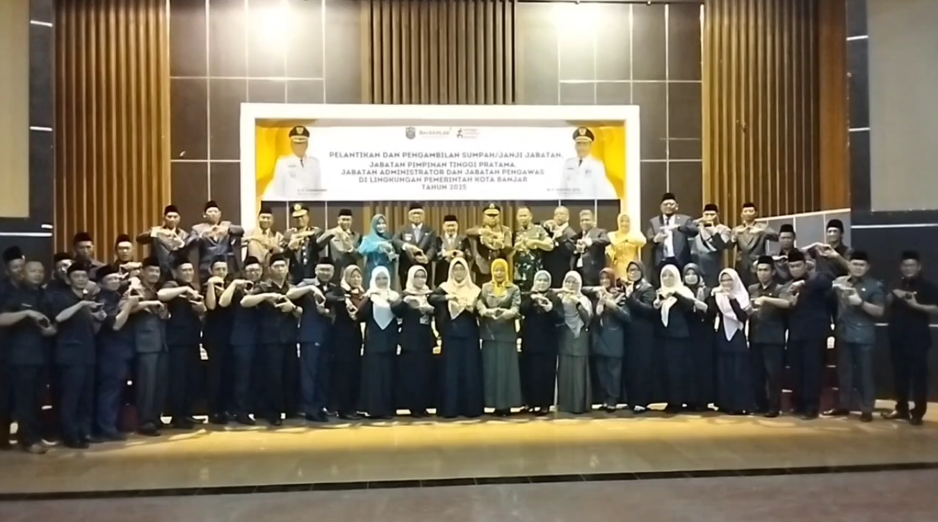Wali Kota Rombak Puluhan Jabatan di Lingkungan Pemkot Banjar, Sebut Rotasi Mutasi Diajukan PJ Wali Kota Ida