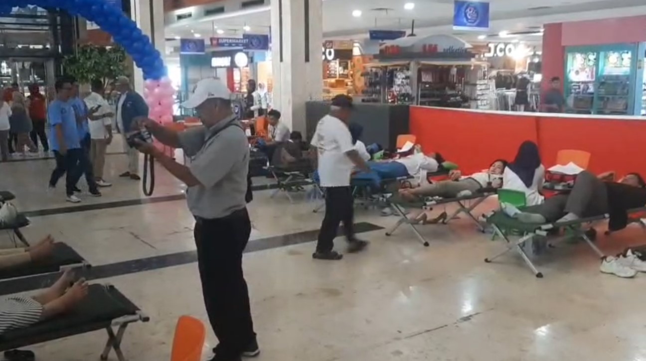 Kerja Sama Dengan PMI, Plaza Asia Konsisten Gelar Donor Darah di Hut Ke-18, Hasilkan 128 Labu Darah
