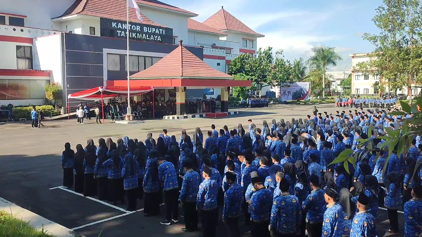Wabup Asep Sopari Pimpin Upacara Hari Kesaktian Pancasila, Ajak Warga Hayati Nilai Pancasila dan Bersatu