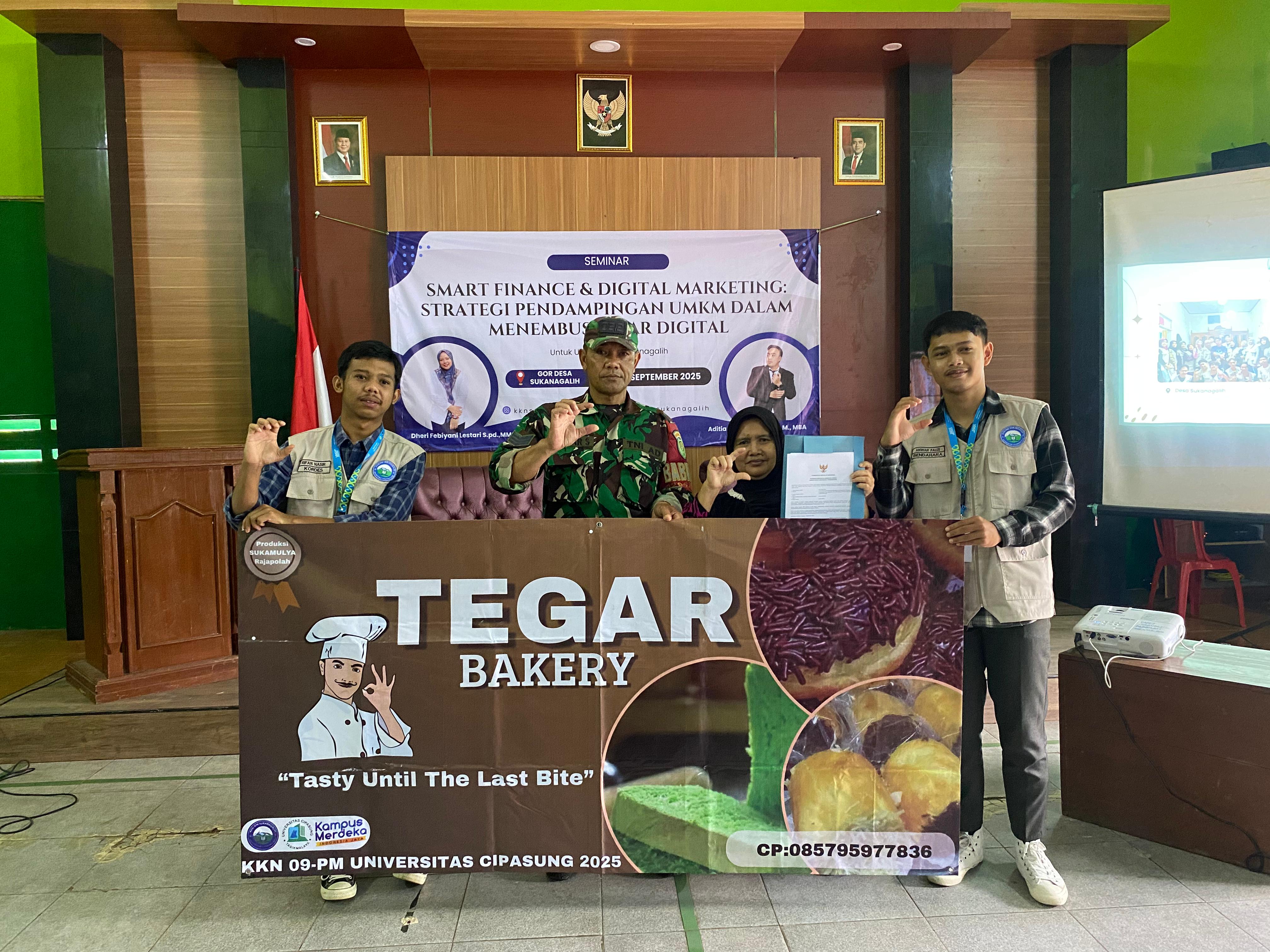 KKN Universitas Cipasung Gelar Seminar Smart Finance untuk UMKM Sukanagalih