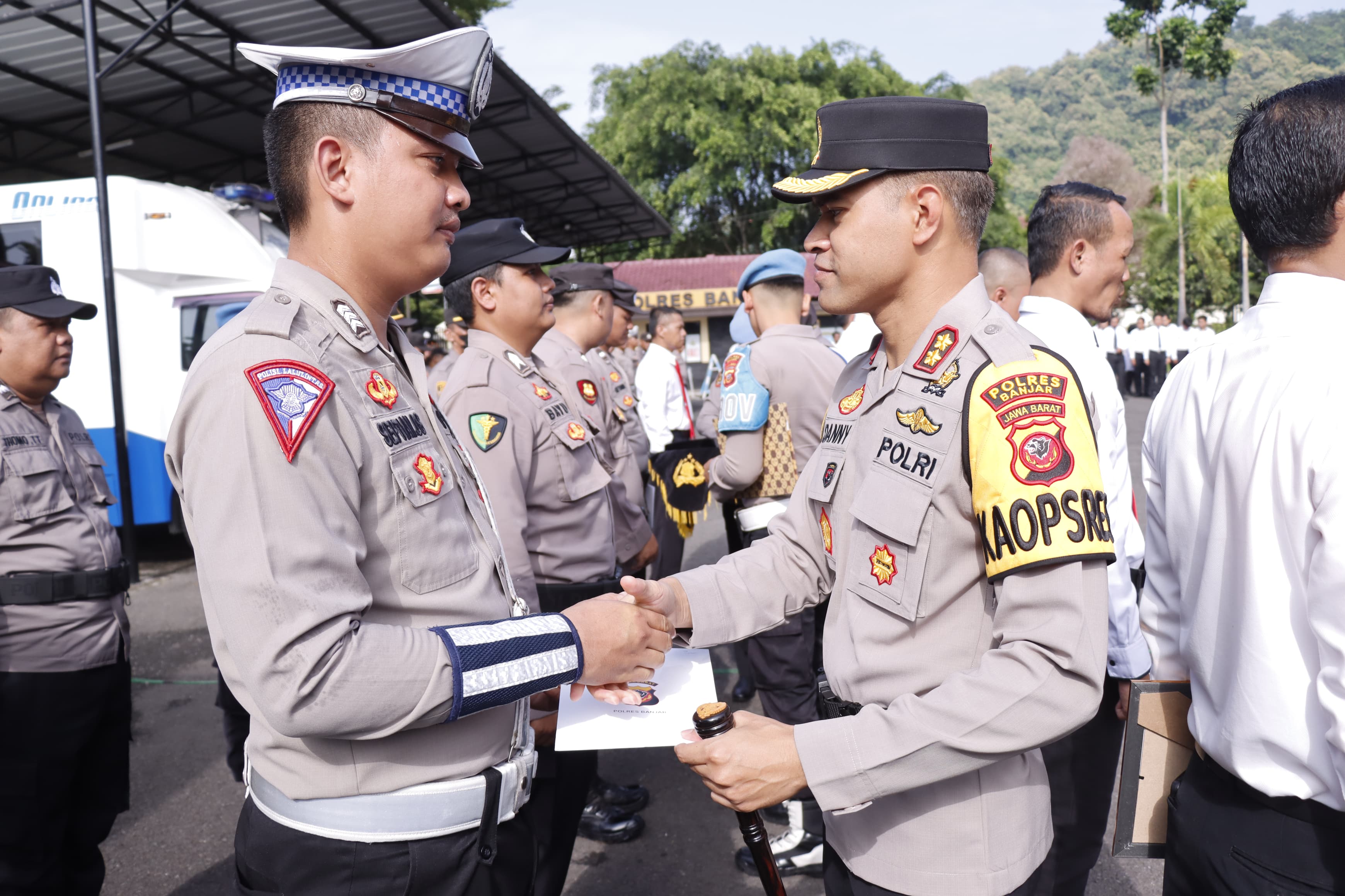 18 Personel Polres Banjar Berprestasi Terima Penghargaan, Ini Daftar Prestasinya