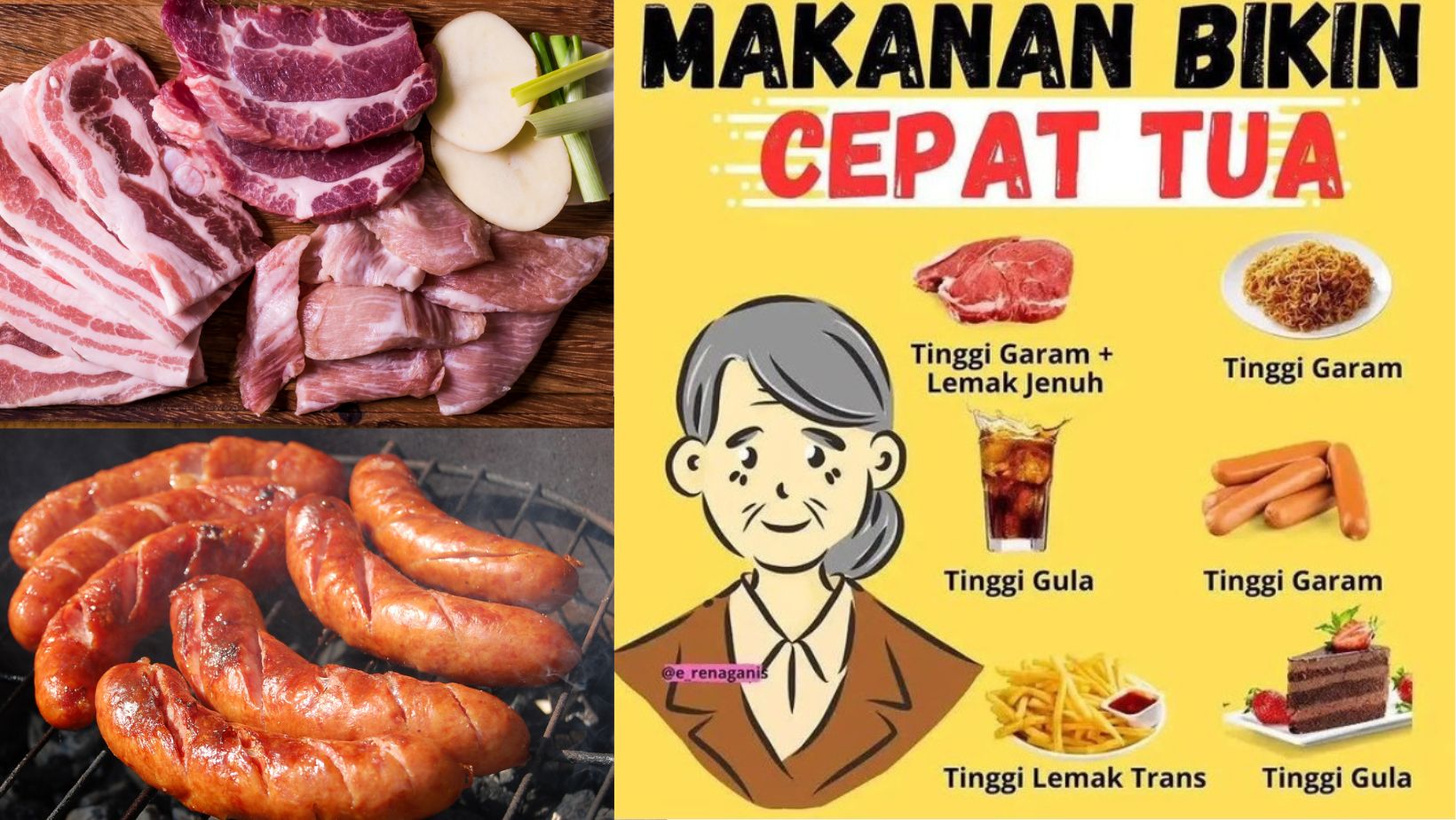 Mau Terlihat Awet Muda? Hindari 4 Jenis Makanan Ini Karena Bikin Cepat Tua, Ada Makanan Favoritmu Gak?