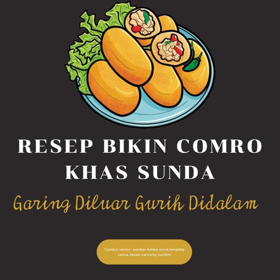 Resep Bikin Combro Khas Sunda, Garing Diluar Gurih Di Dalam , Cocol Buat Camilan Keluarga 