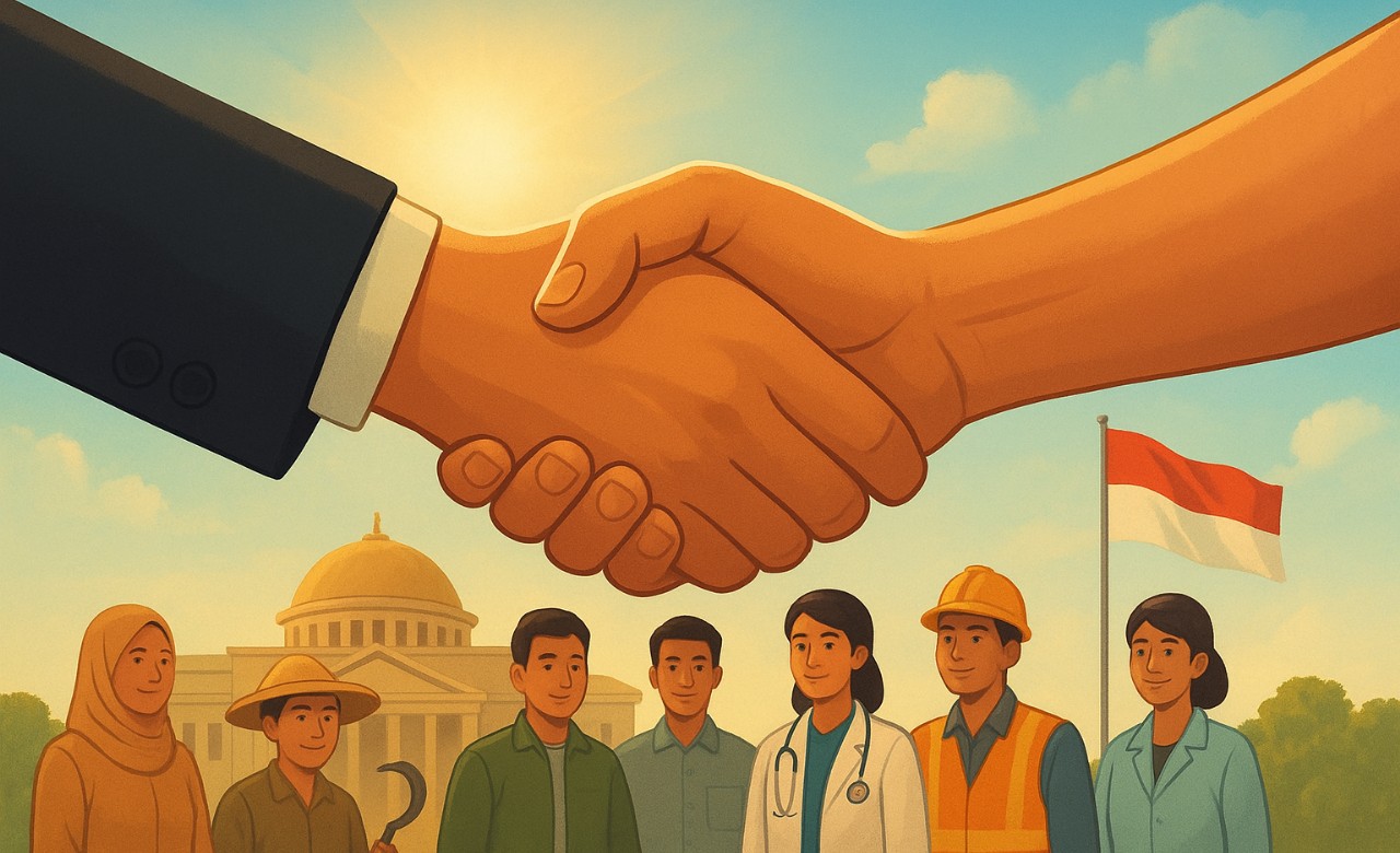 Wajib..!! Tata Ulang Hubungan Pemerintah dan Rakyat di Tengah Dinamika Demokrasi Indonesia