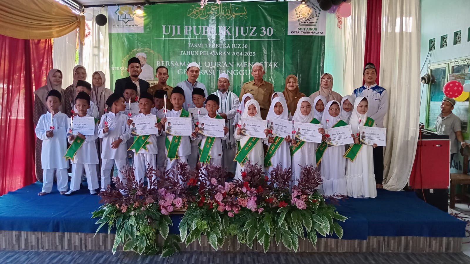 SDIT Ainun Kota Tasikmalaya Berhasil Mencetak 19 Anak Usia 7 Tahun Hapal Al Qur'an Juz 30