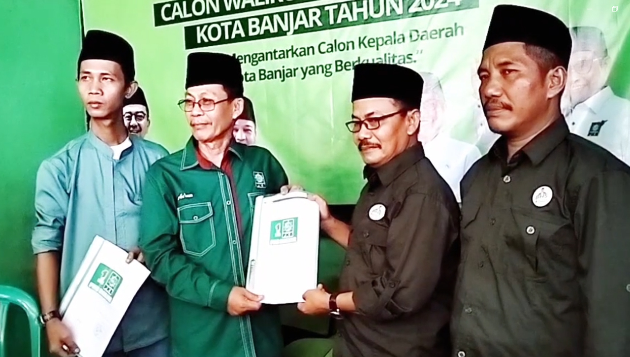 Serius Maju Di Pilkada Kota Banjar, Supriana Kembalikan Formulir Ke DPC PKB 