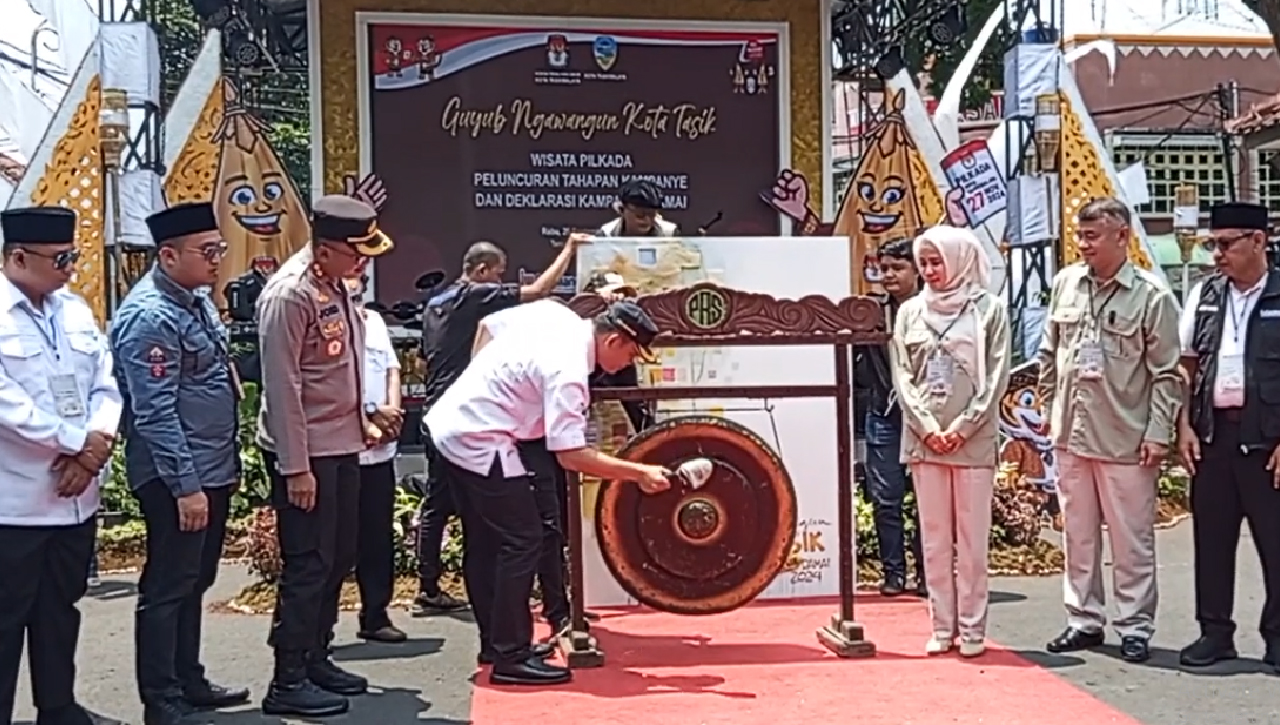 Awali Tahapan Kampanye, KPU Kota Tasikmalaya Luncurkan Wisata Pilkada