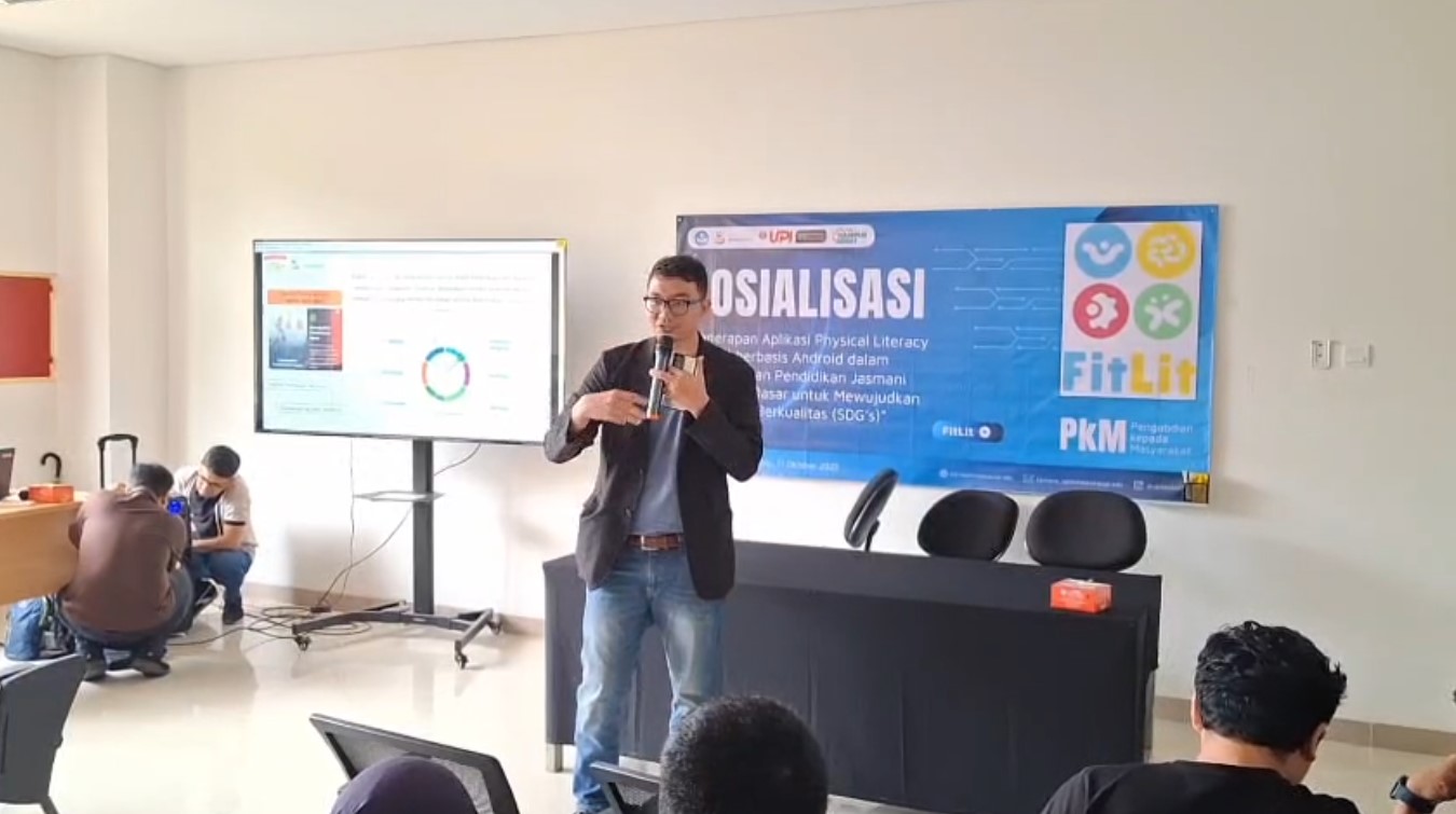Sosialisasi Penerapan Aplikasi Physical Literacy Berbasis Android, Pondasi Awal Anak Lakukan Aktivitas Fisik