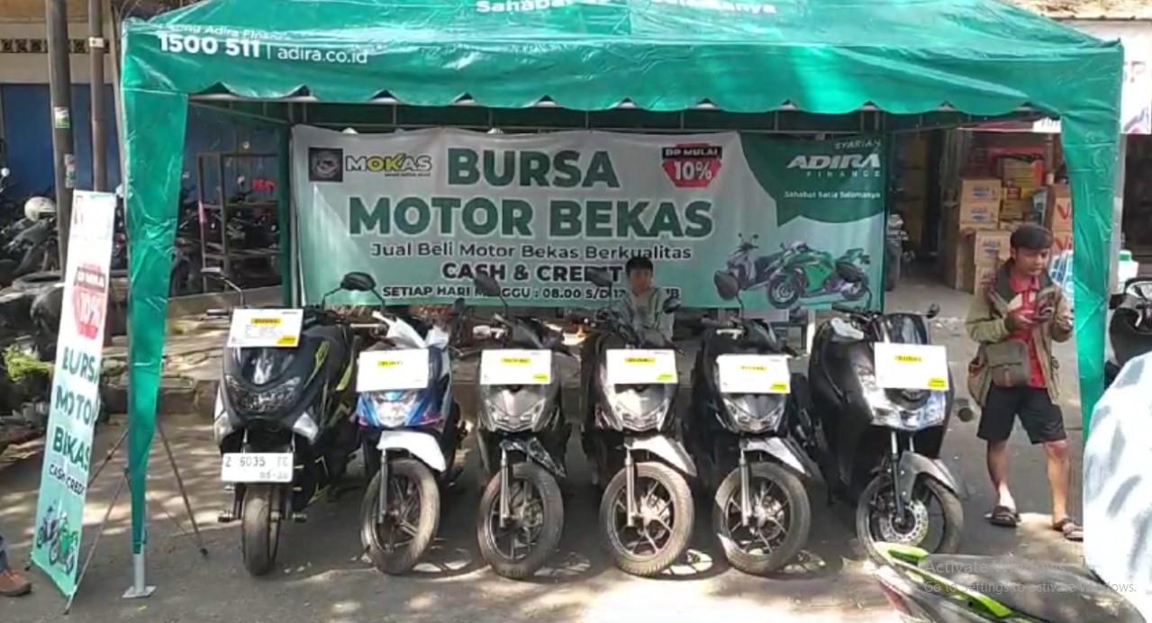 Setiap Minggu Di CFD Cilembang Ternyata Ada Bazar Motor Bekas, Ada Puluhan Mokas Bisa Kamu Pilih