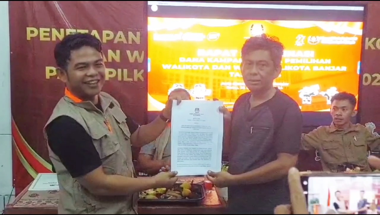 Dana Kampanye Calon Wali Kota dan Wakil Wali Kota Banjar Dibatasi Rp 13,2 Miliar, ini Penjelasan KPU