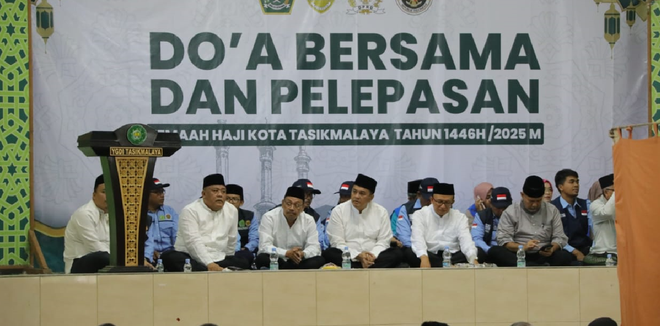 Lepas 739 Jamaah Haji Asal Kota Tasik, Diky Chandra Nitip Doa, Minta Doakan Para Pemimpin Bisa Amanah
