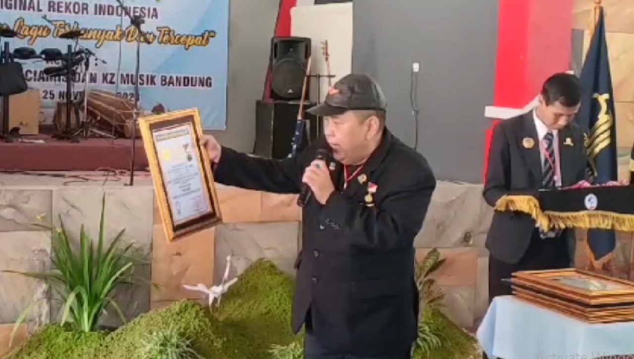 Ciptakan 55 Lagu Berbagai Genre, Lapas Ciamis Pecahkan Rekor ORI Award 2024