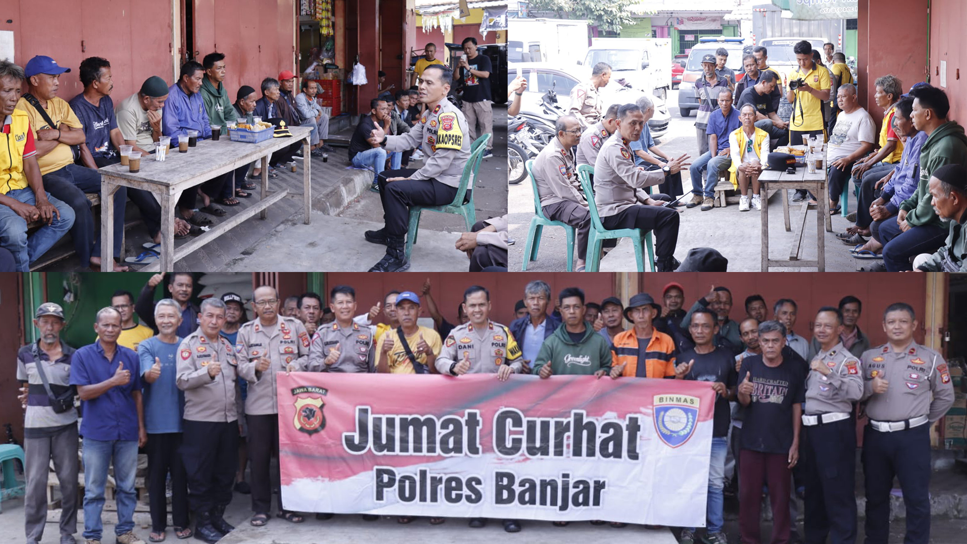 Jumat Curhat, Masyarakat Banjar Desak Polisi Berantas Knalpot Brong