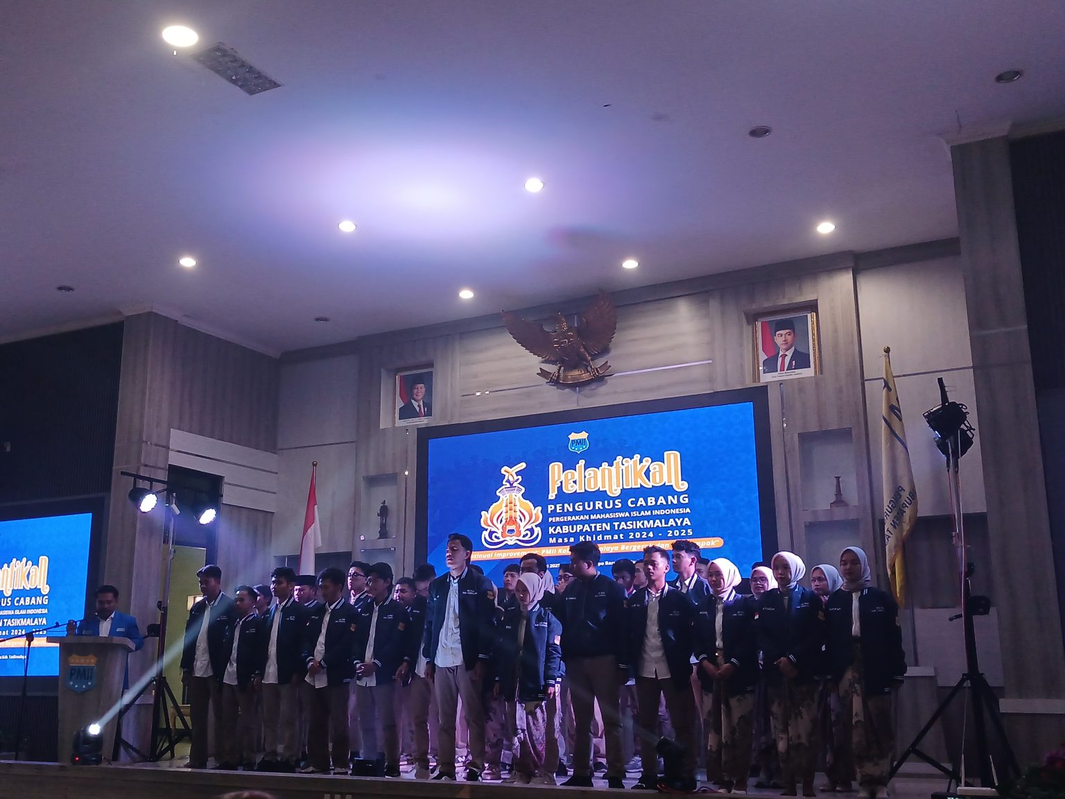 40 Kader Terbaik PMII Tasikmalaya Dilantik, Siap Jadi Agen Perubahan