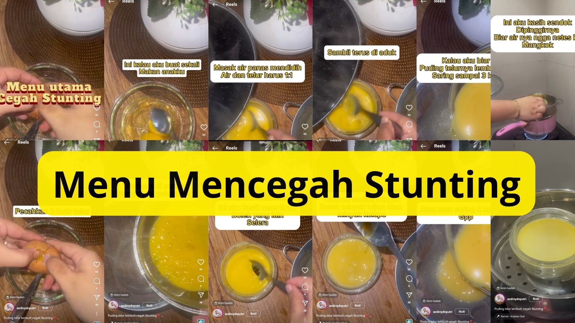 Resep Menu Sederhana Untuk Mencegah Stunting, Puding Telur Yang Lembut Kesukaan Bocil, Ini Caranya