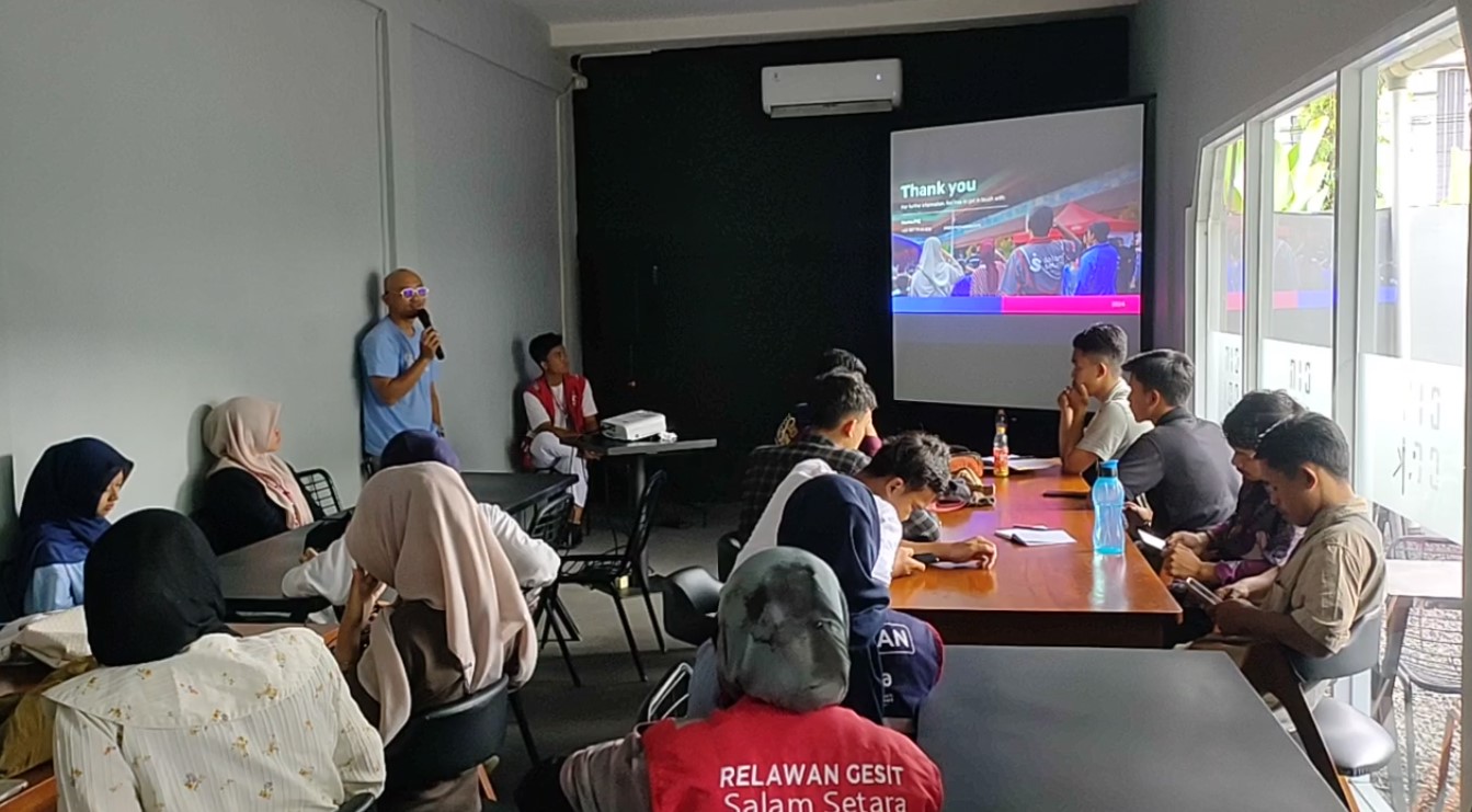  Gelar Orientasi Kerelawanan, Relawan Gesit Berencana Bentuk Kepengurusan di Tasikmalaya