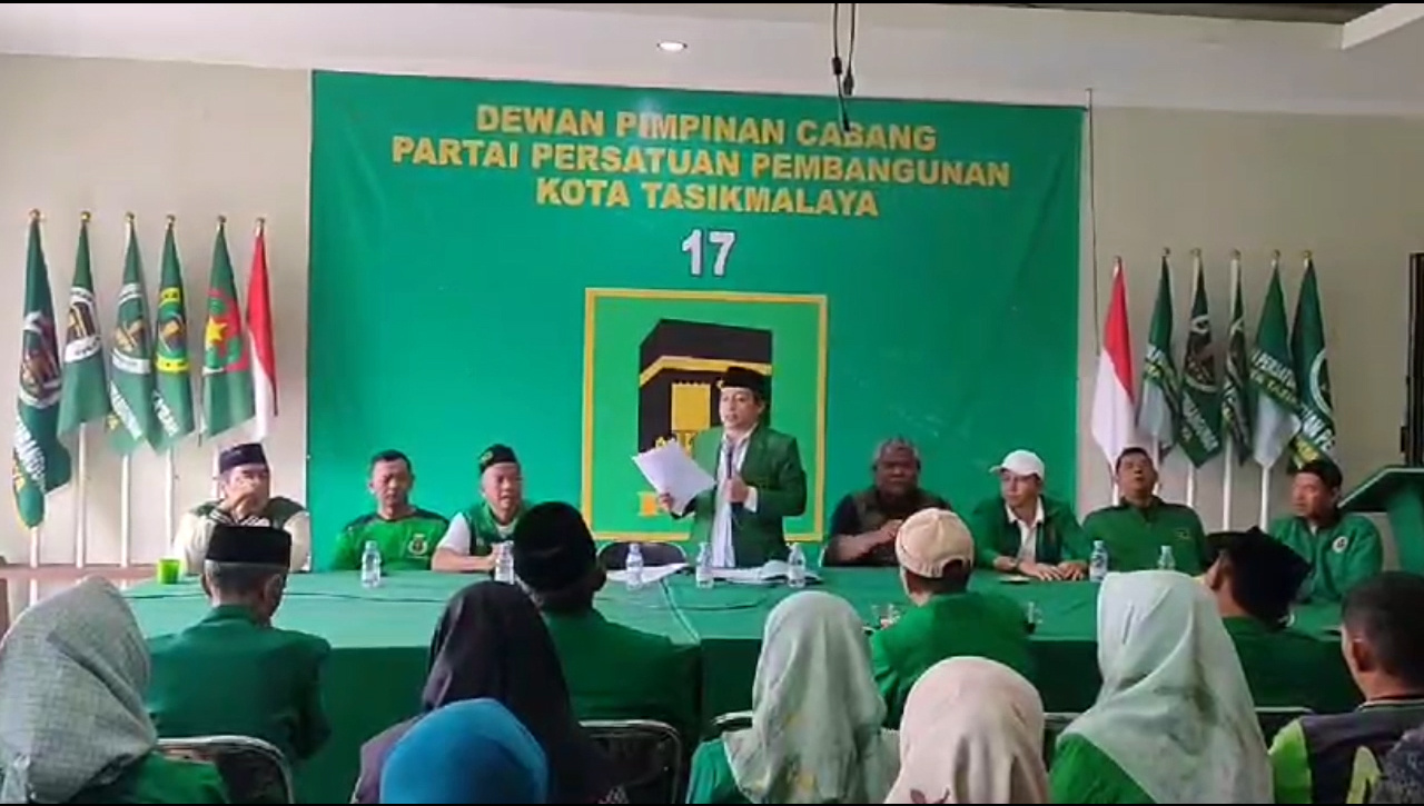 DPC PPP Kota Tasikmalaya Tegas Dukung Penuh Nurhayati-Muslim