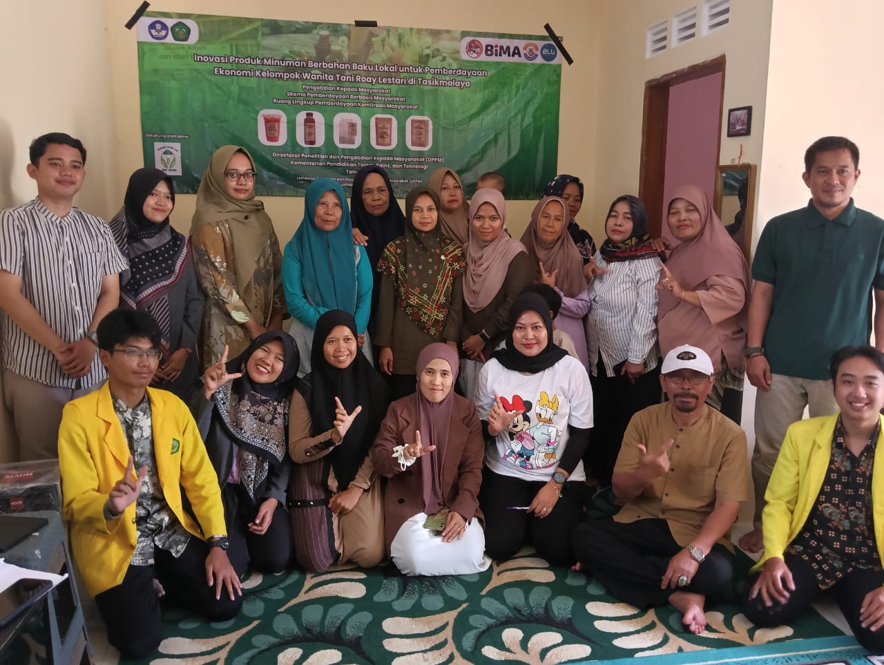 KWT Roay Lestari Tasikmalaya Kembangkan Minuman Sehat Berbahan Lokal Lewat Program Pemberdayaan Unsil