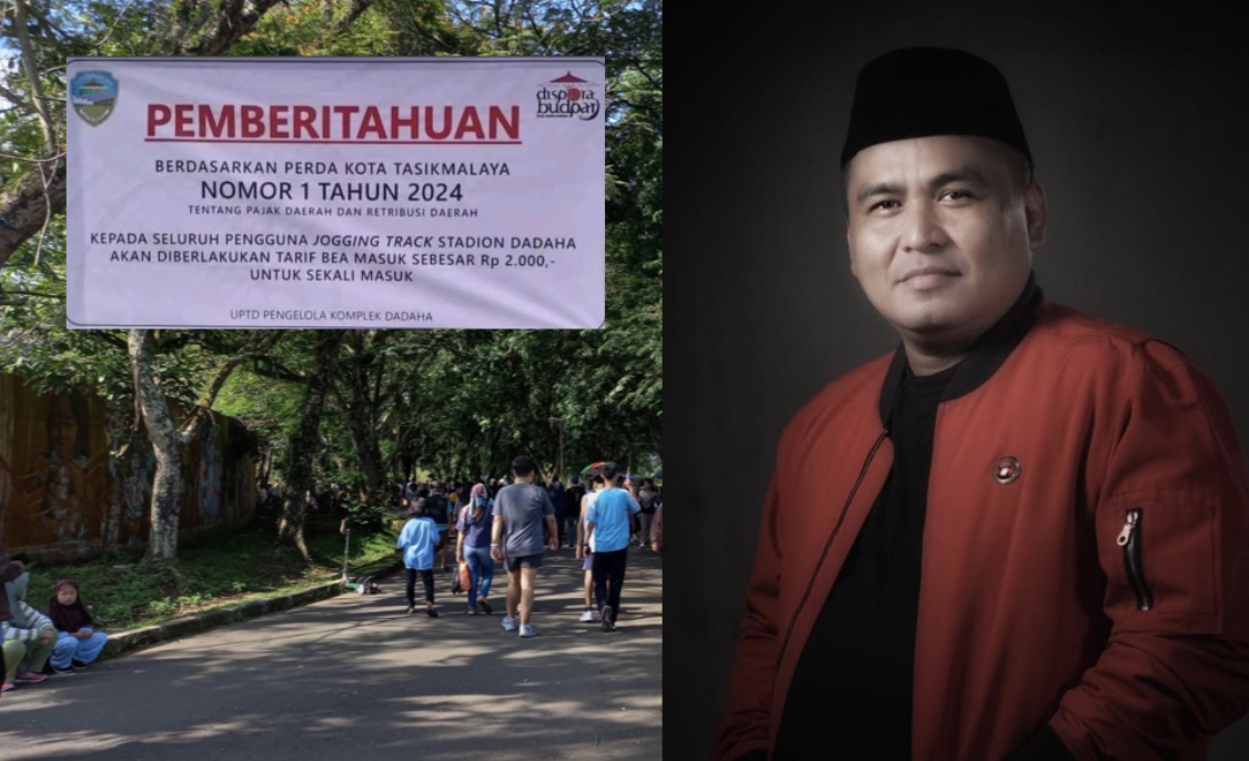 Gaduh Soal Pemberlakuan Tarif Masuk Jogging Track Dadaha, Demi Hamzah Punya Usulan ini...