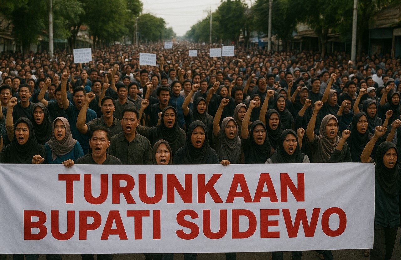 Meski PBB 250 % Batal naik, ini 4 Alasan Para Demonstras Tuntut Bupati Pati Sudewo Dimakzulkan
