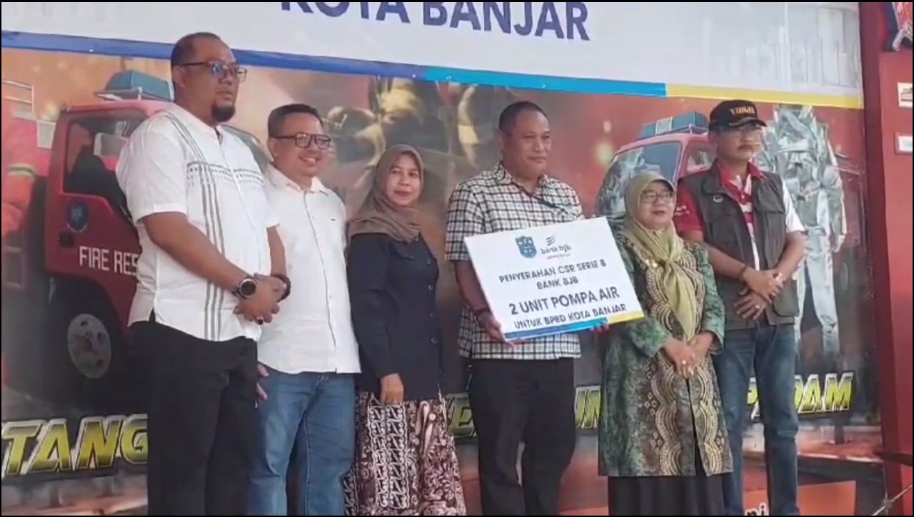 BPBD Terima Bantuan Dua Mesin Pompa Damkar, Berharap Ada Bantuan Mobil Damkar Tahun Depan