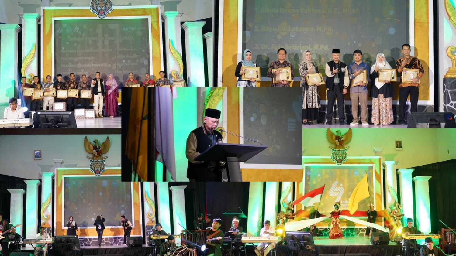 Malam Puncak Dies Natalis ke-47 Universitas Siliwangi: Apresiasi atas Dedikasi dan Harmoni Sivitas Akademika
