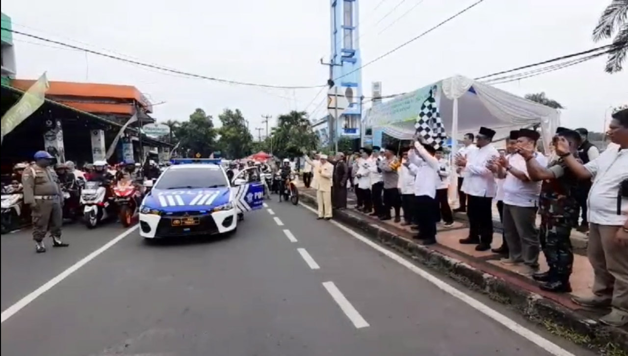 Sambut Ramadhan Ribuan Umat Islam Kota Banjar Ikuti Pawai Tarhib, Ajang Persiapan Fisik dan Mental 