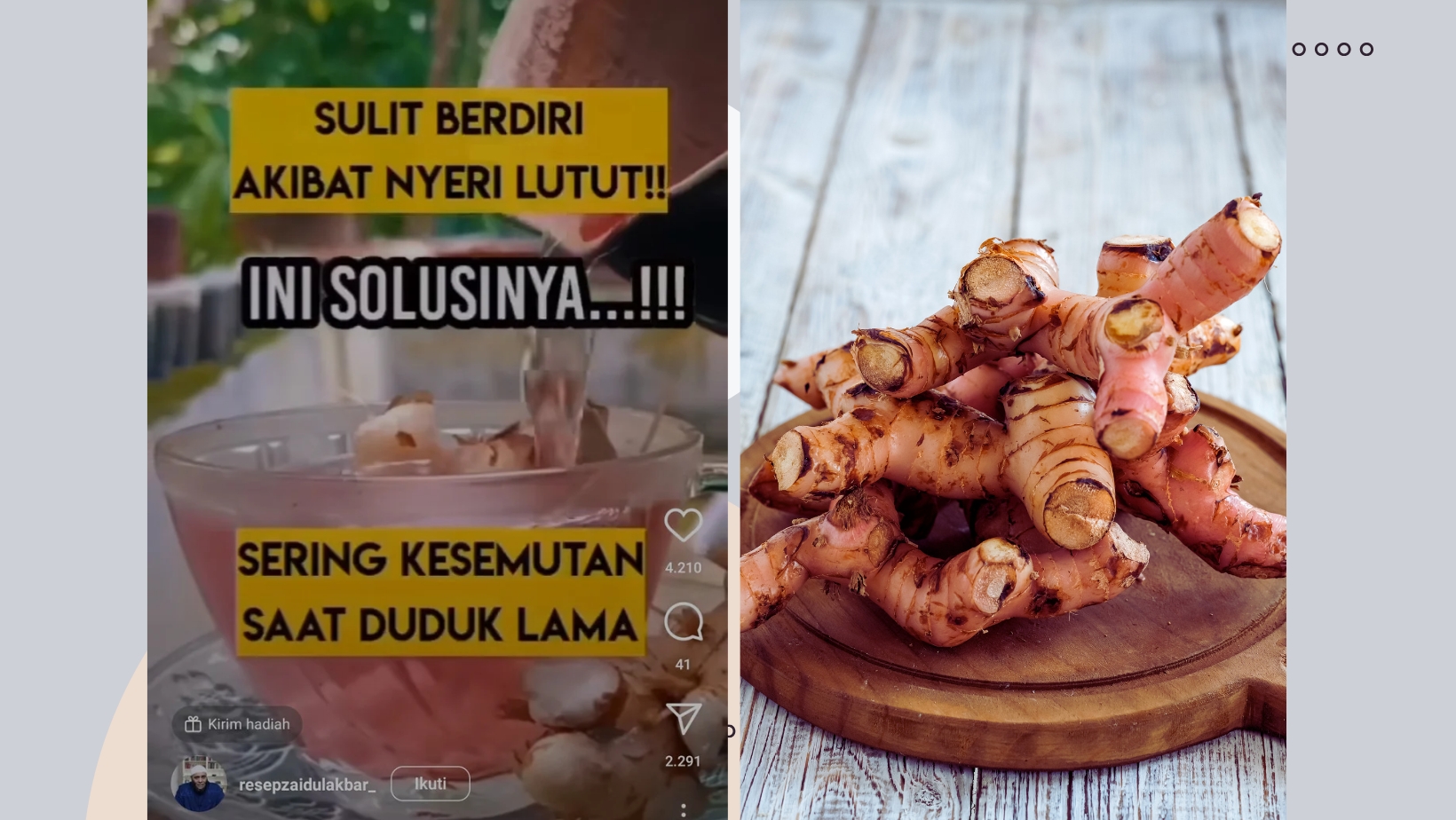 Sulit Berdiri Akibat Nyeri Lutut, Cukup Pakai Bahan-bahan Ini Aja, Yuk Cobain Solusinya