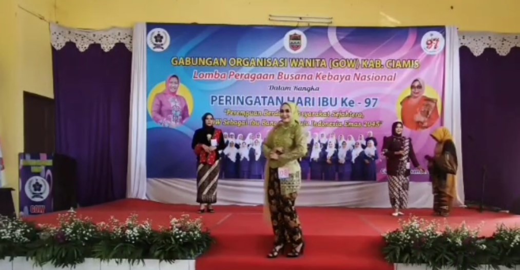 Meriahkan Hari Ibu, Gow Ciamis Gelar Lomba Kebaya Nasional, Lestarikan Kebaya Sebagai Budaya Nasional