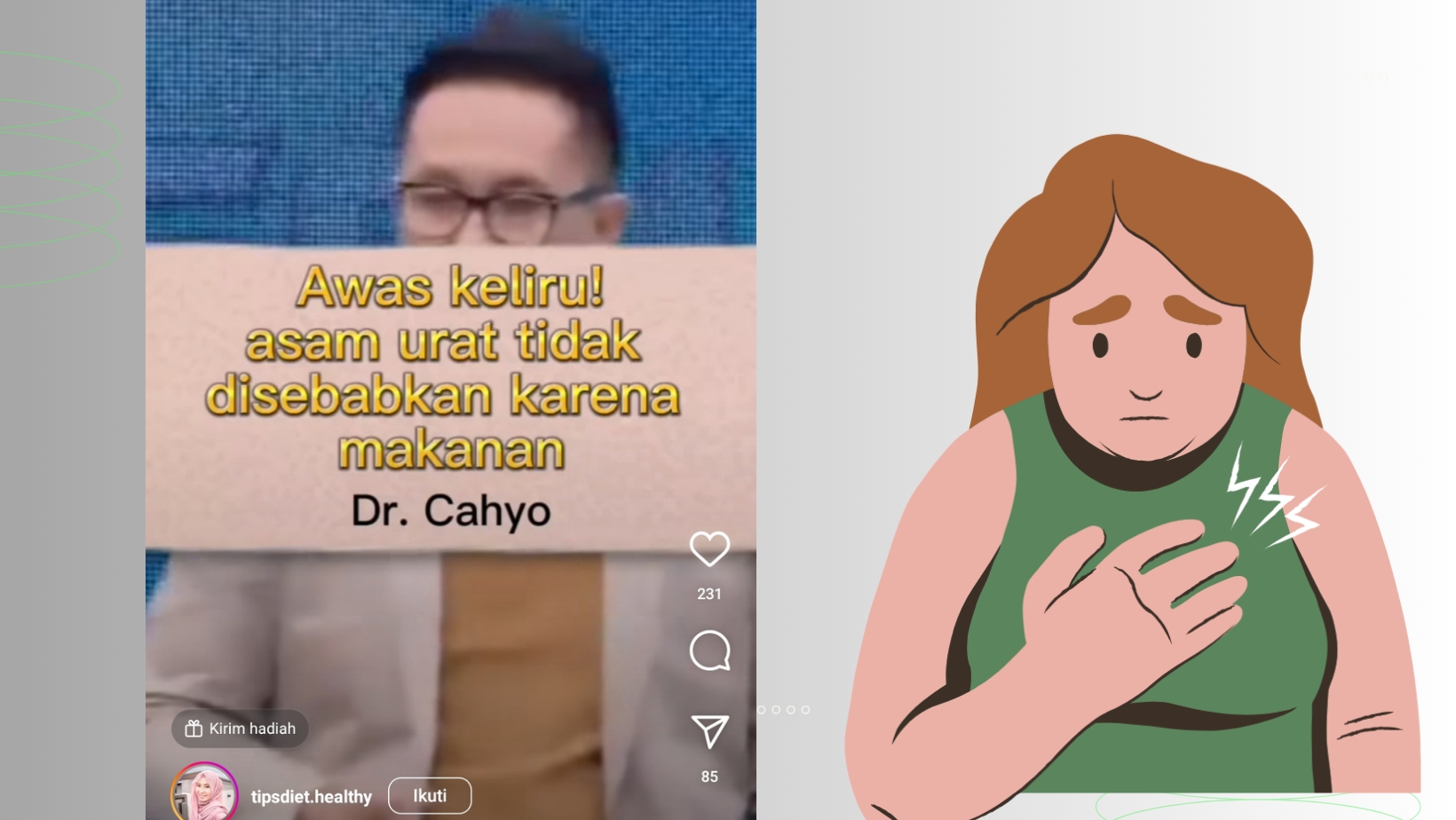 Awas Keliru! Ternyata Asam Urat Bukan Disebabkan Oleh Makanan, Ini Penyebabnya Kata dr. Cahyono