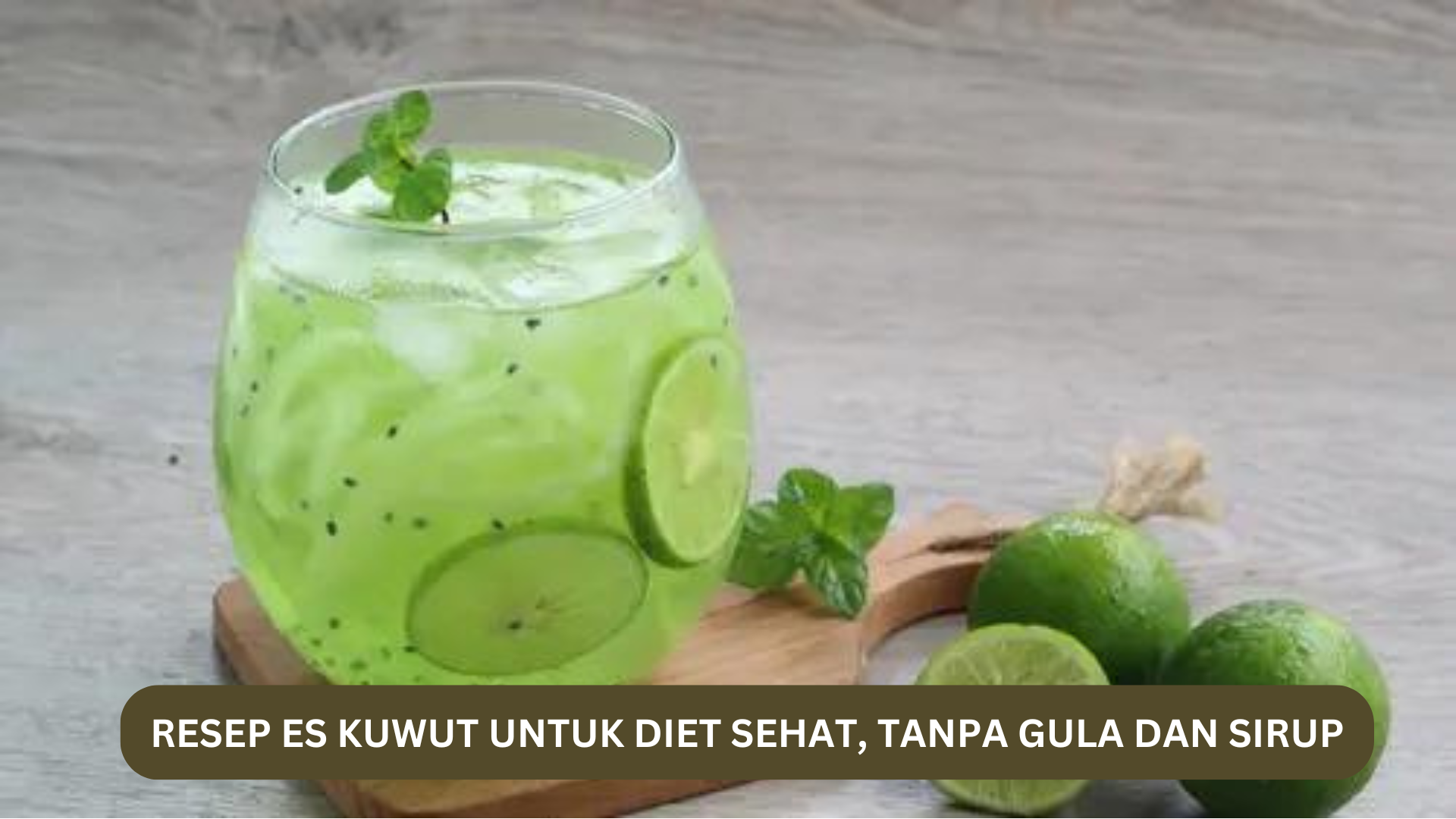 Resep Es Kuwut Untuk Diet Sehat, Tanpa Gula dan Sirup, Ini Bahan-Bahannya