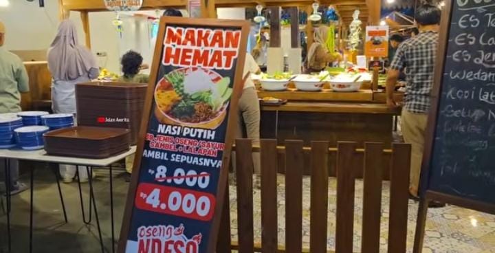 Modal Rp4.000 Bisa Makan Mewah? Intip Rahasia Oseng Deso Jogja yang Viral