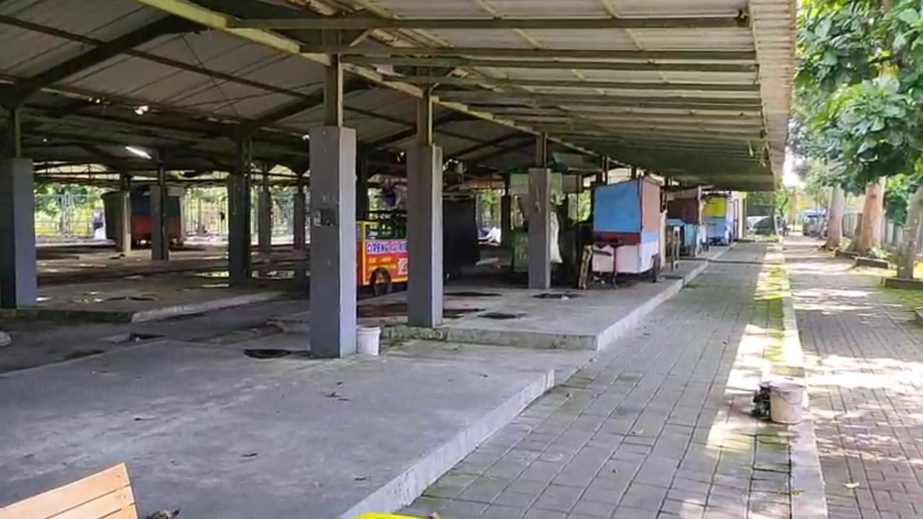 Shelter Dadaha Sepi, Pedagang Pilih Melapak di Pinggir Jalan, Dari 134 Hanya Empat Pedagang yang Bertahan