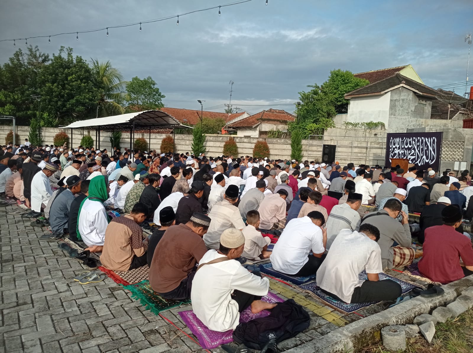 Hari ini Ribuan Umat Muslim di Kota Banjar Gelar Salat Idul Fitri Dipimpin Pengasuh Pondok Pesantren Al-Mabda 