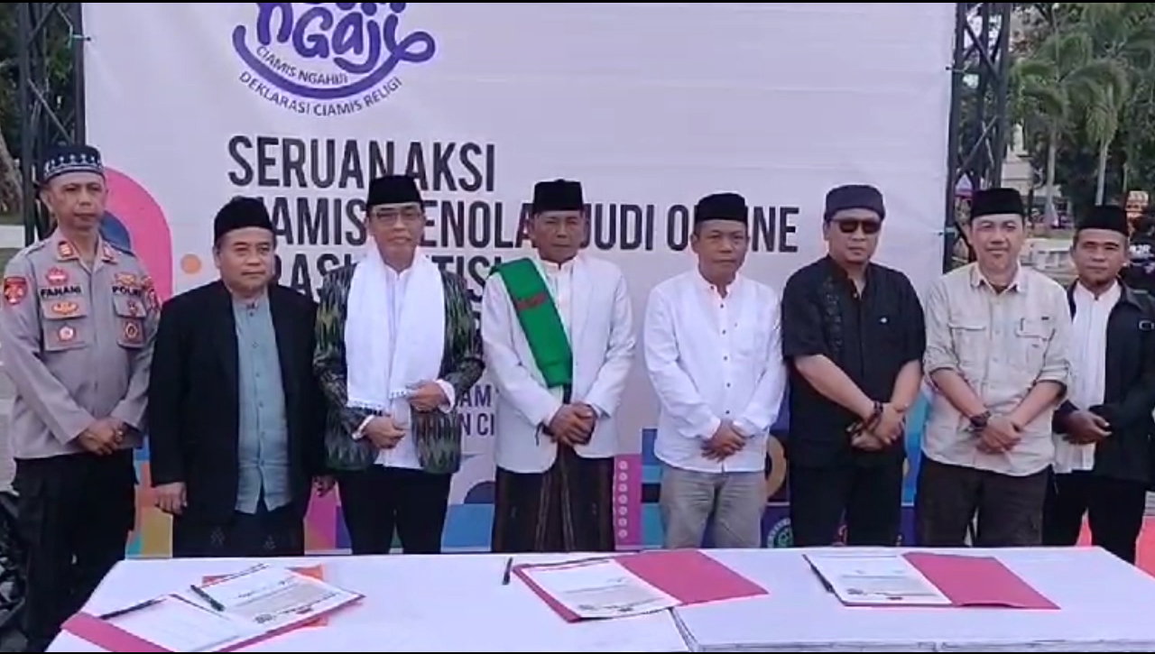 Selamatkan Generasi Muda, Komunitas Budi Pekerti Ciamis Serukan Tolak Judi Online