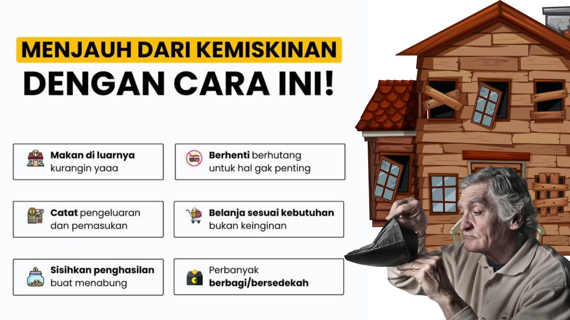 Cape Miskin Terus? Yuk Menjauh dari Kemiskinan dengan Meninggalkan Kebiasaan Ini!