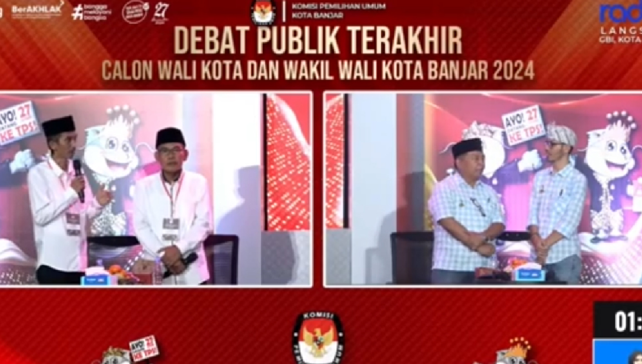 Debat Publik Terakhir, Paslon Puas Sampaikan Ide Gagasan, Kpu Sebut Debat Berlangsung Dinamis