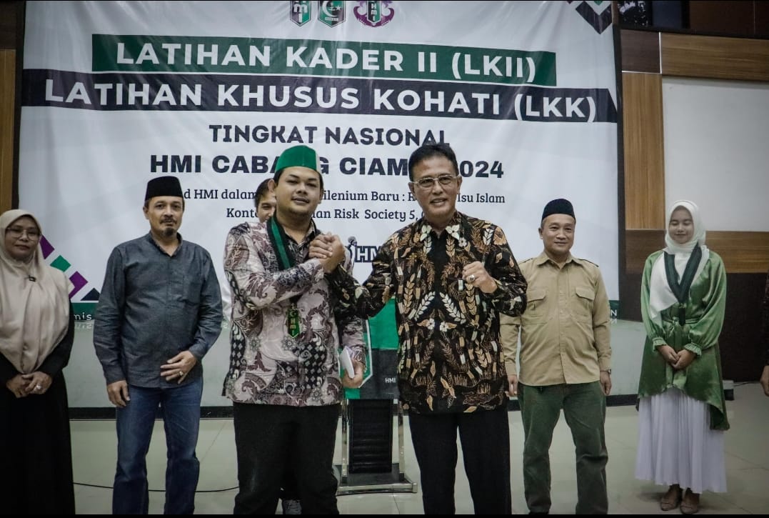 Diharapkan Jadi Agent of Change, ini Nasihat Bupati Ciamis untuk HMI