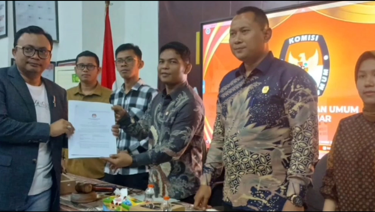 Penuhi Syarat Pendaftaran, Bakal Calon Perseorangan di Kota Banjar Ditetapkan KPU