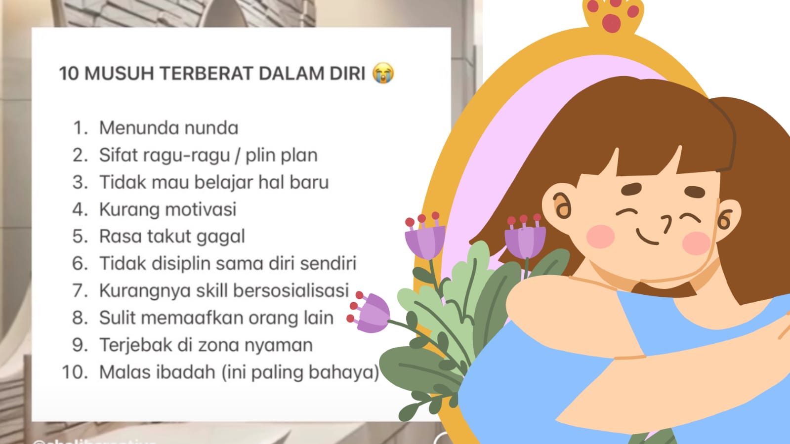 Daftar 10 Musuh Dalam Diri Kita, Nomor 10 Paling Berbahaya, Yuk Simak