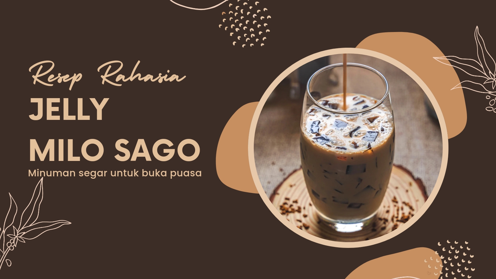 Resep Jelly Milo Sago Minuman Segar Untuk Buka Puasa, Bahan-Bahannya Bisa Dibeli di Minimarket Dekat Rumah