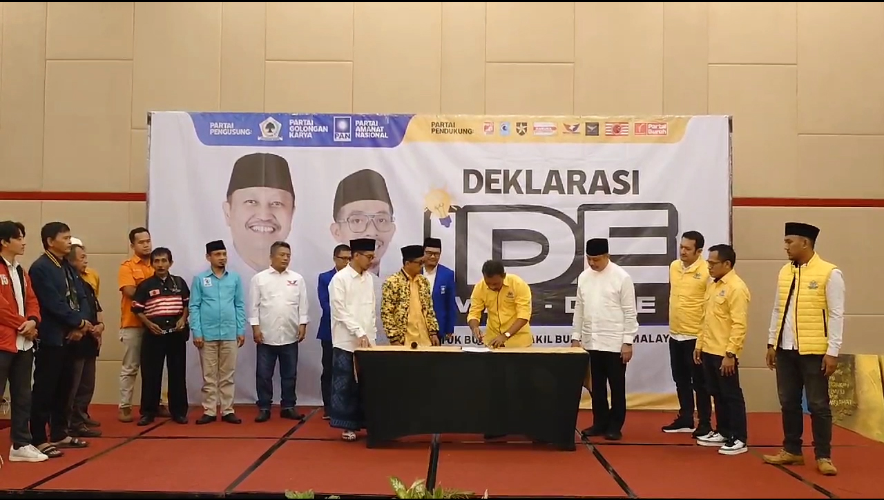 Golkar dan PAN Usung Iwan - Dede Di Pilkada Tasikmalaya, ini Daftar Partai Pendukunnya