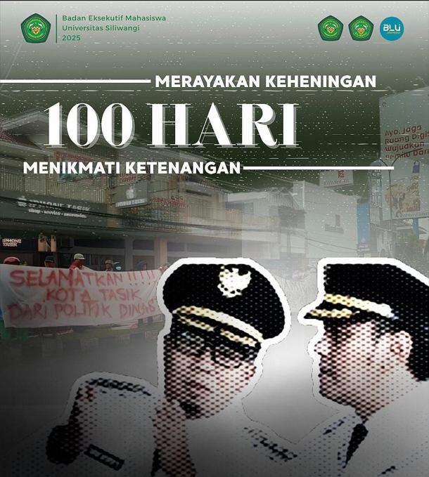Santun Tapi Pedas, BEM Unsil Kritik 100 Hari Kerja Lewat Satire, Kepemimpinan Viman-Diky Dinilai Serampangan