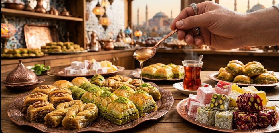 Simfoni Manis dari Istanbul: Rahasia di Balik Legitnya Baklava dan Turkish Delight