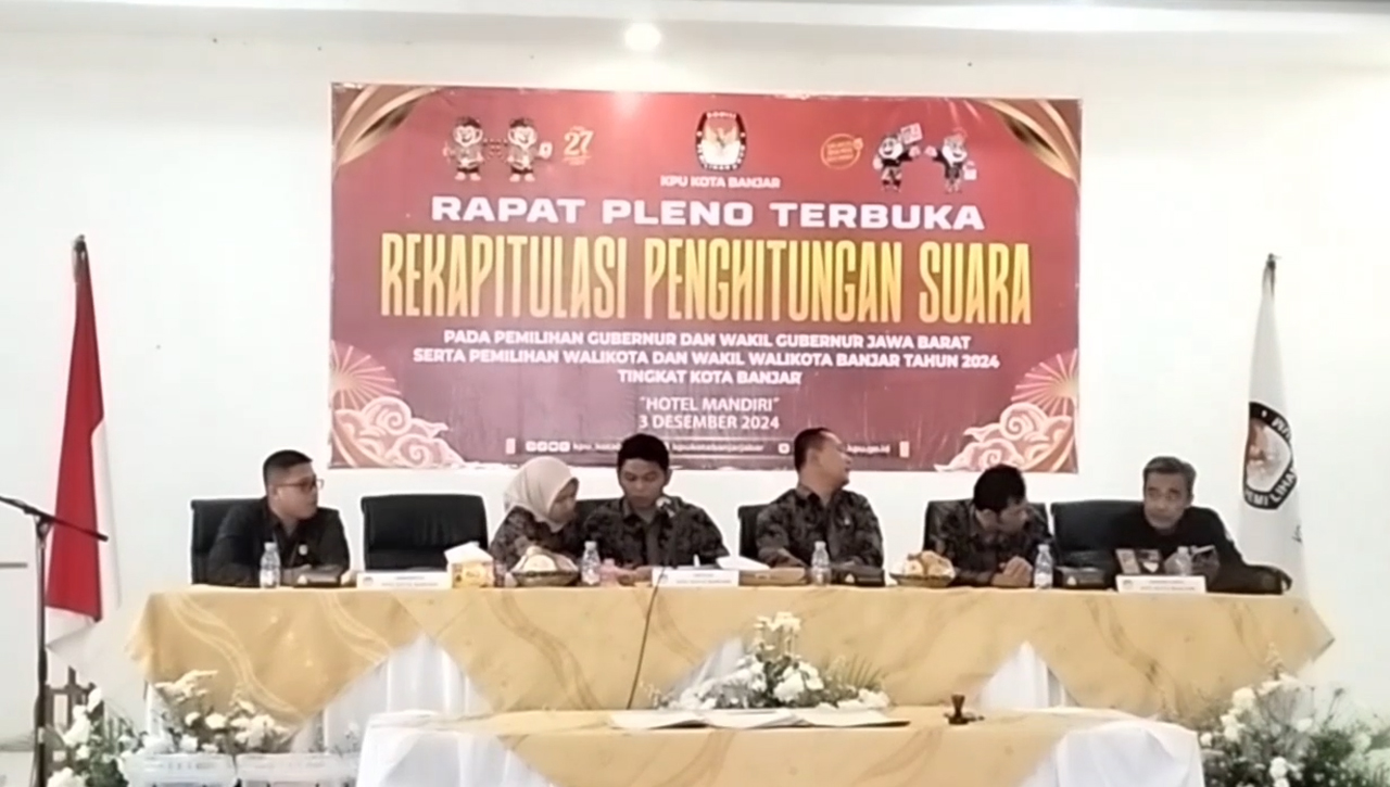 KPU Banjar Tunggu Rekapitulasi Suara Tingkat Provinsi, Jika Tak Ada Gugatan Pelantikan Digelar Februari 2025