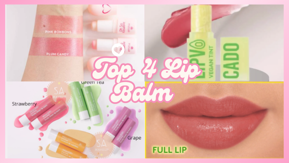 Rekomendasi Lip Balm Terbaik untuk Bibir Hitam dan Kering Solusi Untuk Bibir Pink Natural