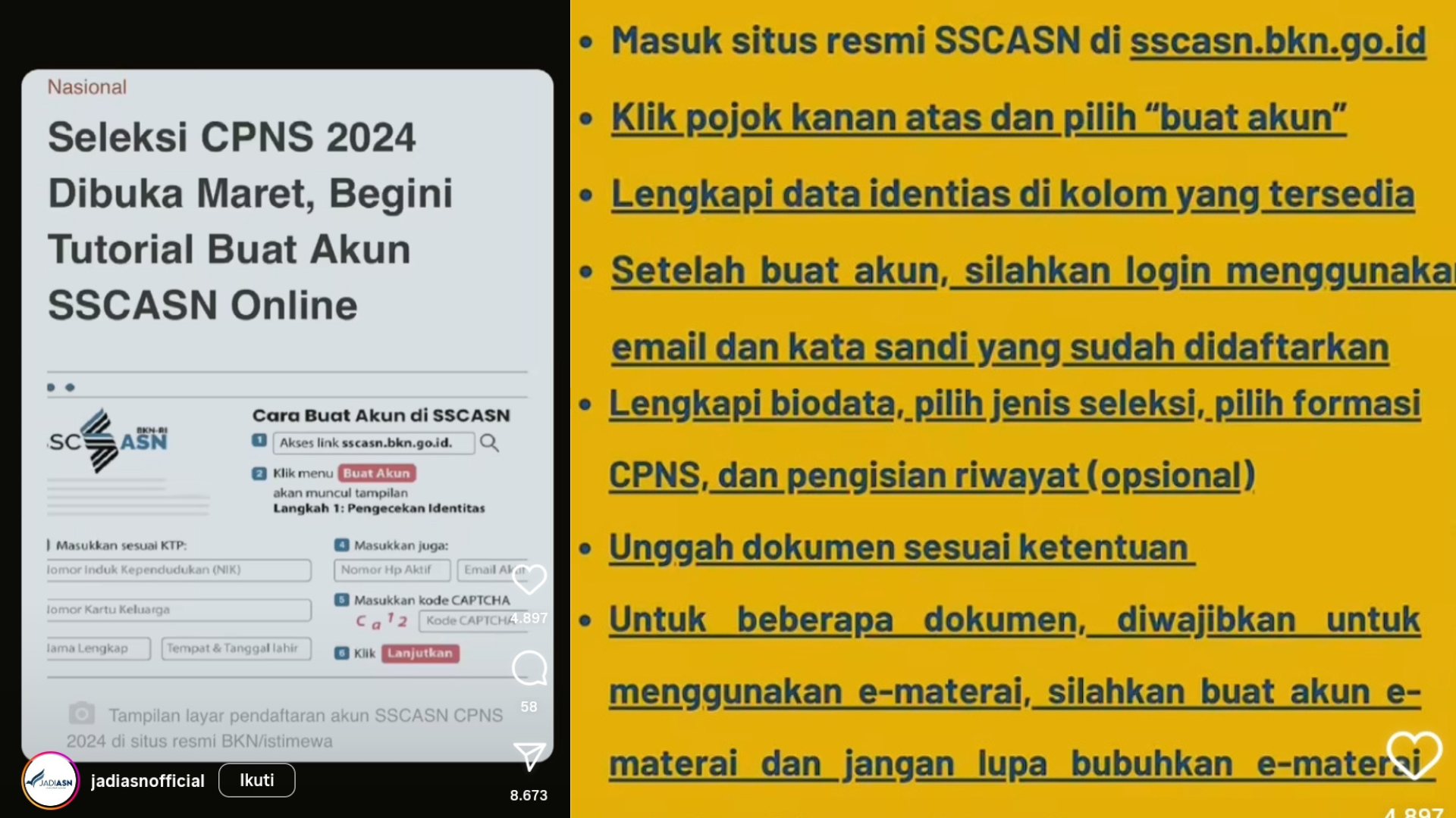 Mau Daftar CPNS 2024? Ini Tutorial Cara Membuat Akun SSCASN Secara Online, Yuk Simak