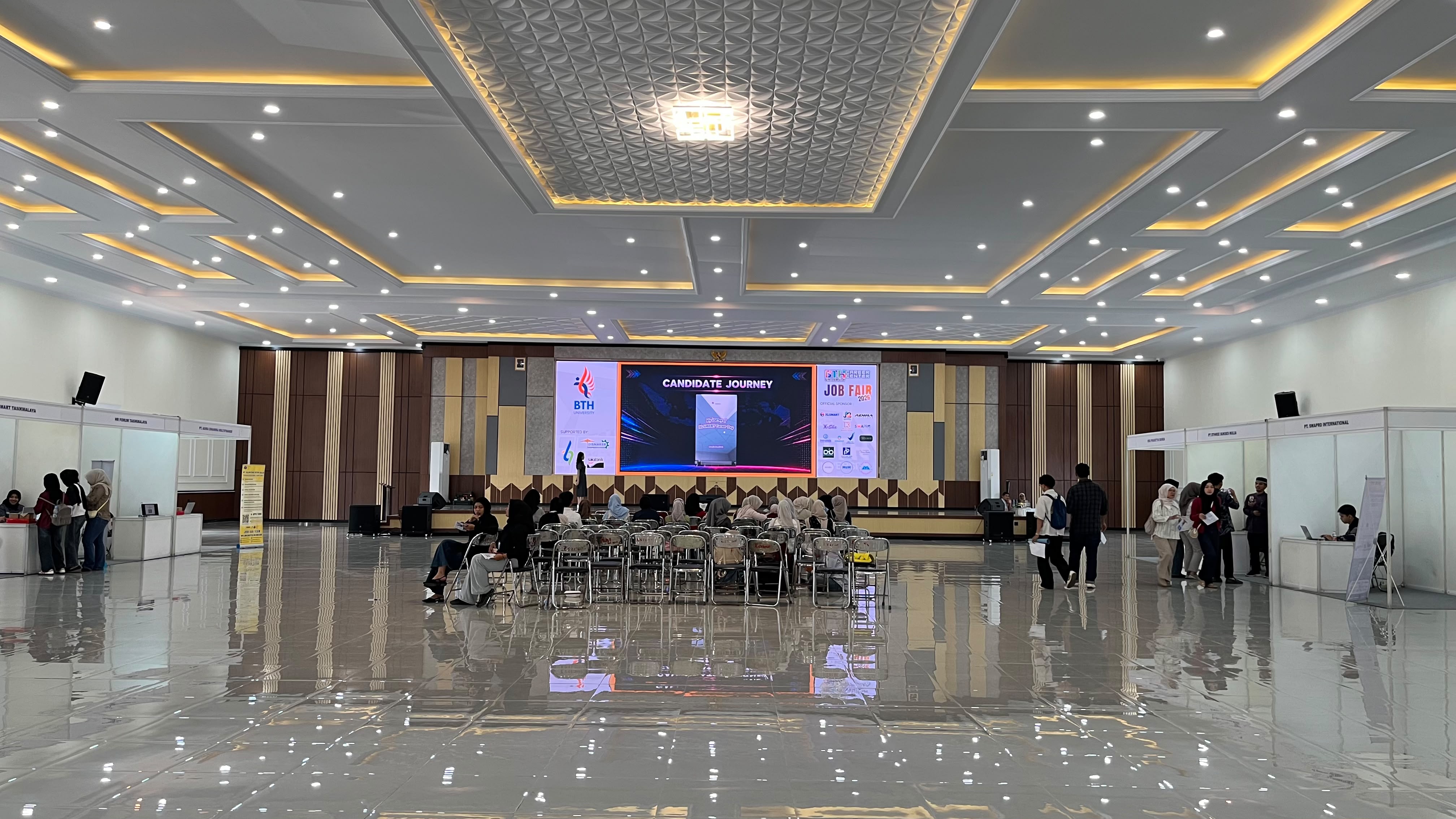 Dari Kampus ke Dunia Kerja, BTH Fasilitasi Calon Wisudawan Lewat Job Fair