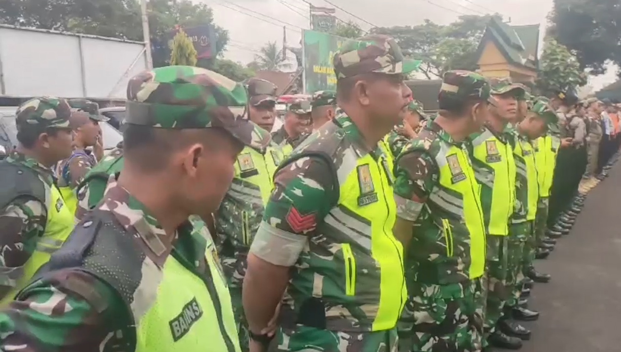 Amankan Pemilu 2024, TNI-Polri Terjunkan Seribu Personel