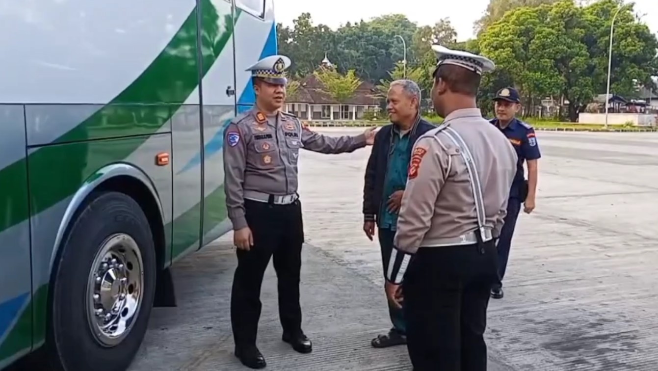Jelang Nataru, Bus Akap di Terminal Banjar Ikuti Ramp Check, Cek Kelayakan Kendaraan dan Kesehatan Pengemudi
